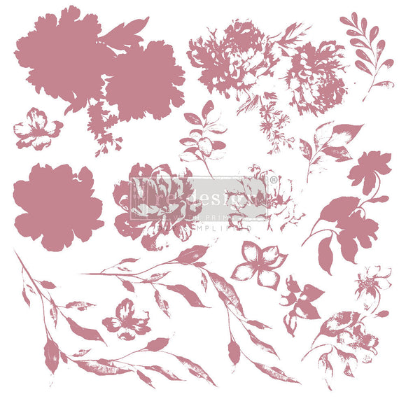 Sweet Blossoms - Clear-Cling Stamps