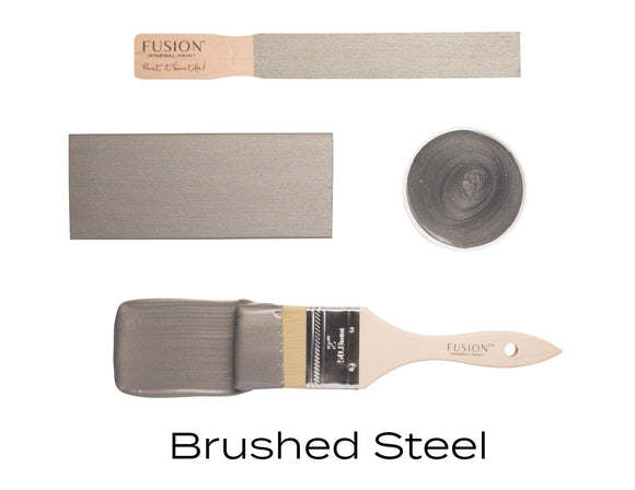 Fusion Metallics- Brushed steel